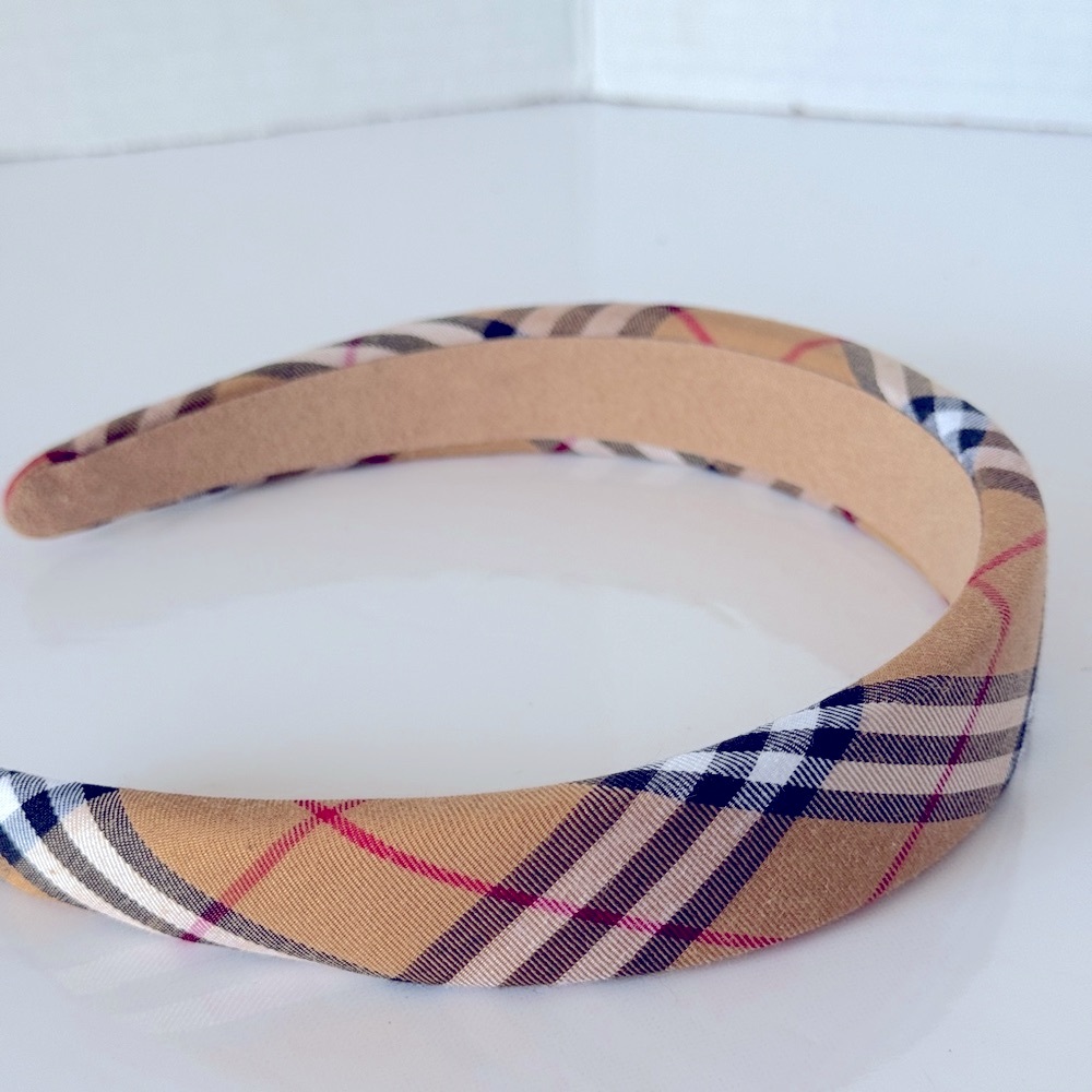 2/$35 Brand New Plaided Headband.